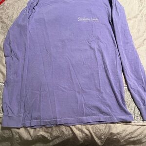 Southern Trend Purple Long Sleeve Shirt gently used size small
